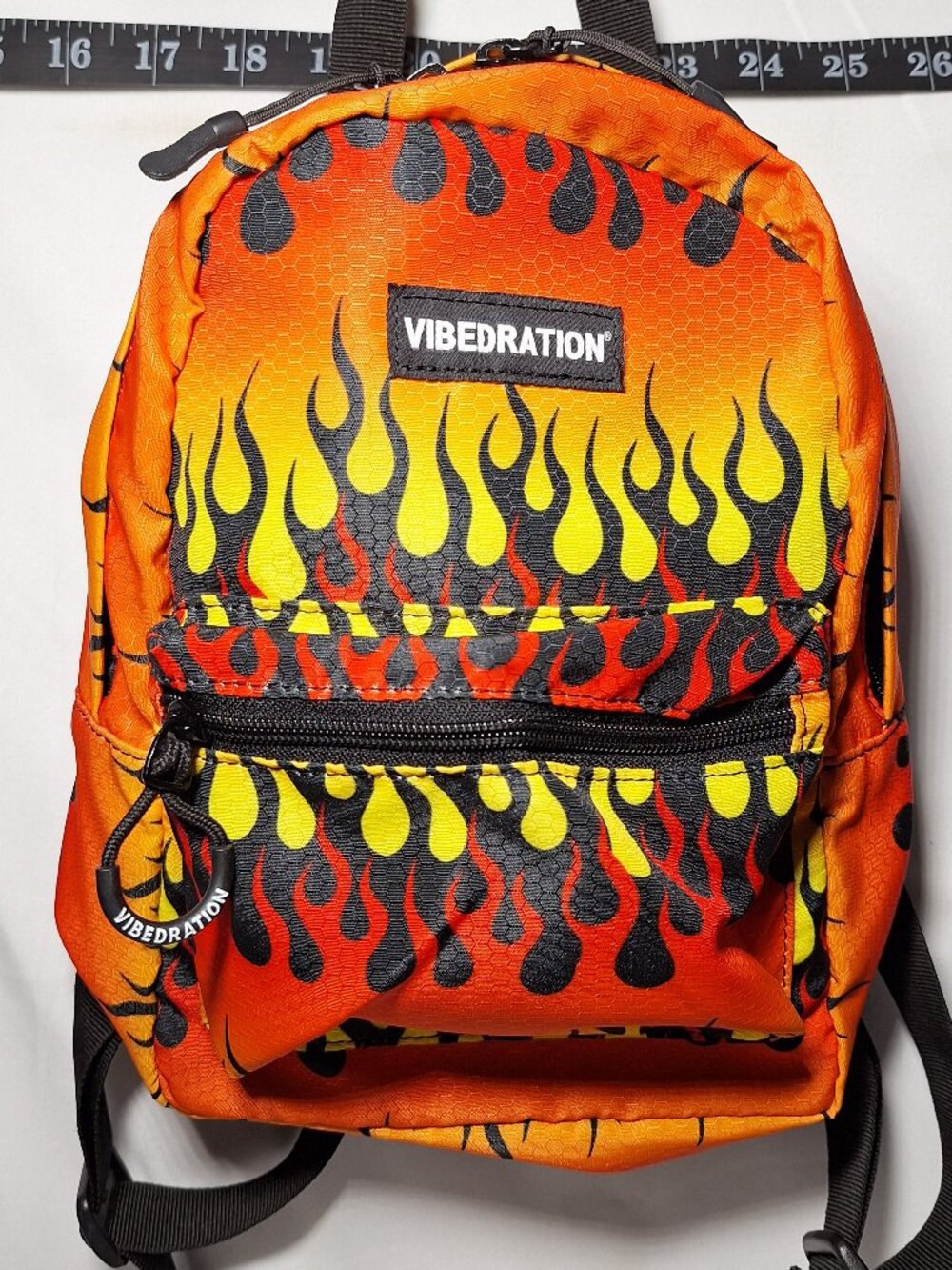 Vibedration Hydration Backpack w/o bladder- Small Size - Flames